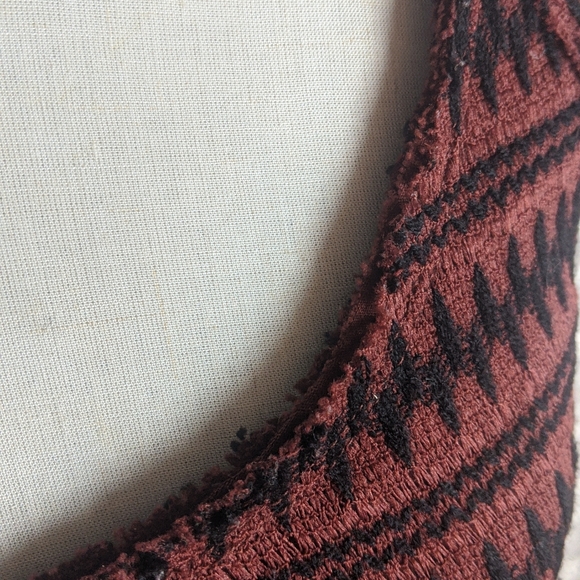 Free People Cozy Day Rust Knit Dress - Picture 6 of 8